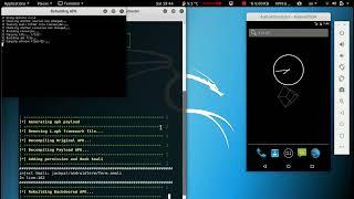 Backdoor original apk to exploit Android using Evil Droid on Kali Linux