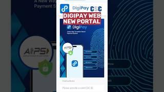 Digipay Web New Portal Launch | Digipay New Update | Digipay Web Update #csc #digipay #cscvle