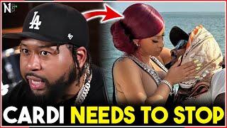 Dj Akademiks Says Cardi B LOOKS STUPID for Dating Stefon Diggs to get Revenge on Offset