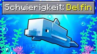 MINECRAFT als DELFIN durchspielen!