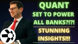 Quant Network (QNT) Quant Set To Power Multi-Trillion Dollar Industries & Quant To Power All Banks!