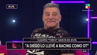 Claudio "Turco" García habló de su relación con Maradona: "A Diego lo llevé a Racing como DT"