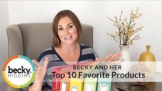 MY 10 FAVORITE PROJECT LIFE PRODUCTS