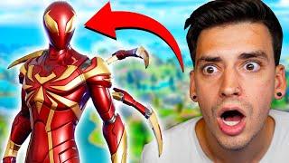 I Became IRON SPIDER in Fortnite!