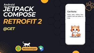 Retrofit2 + LaunchedEffect + JetpackCompose = Android Cat's Fact App