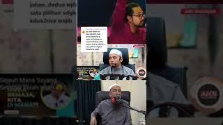 Ustaz Azhar & Ustaz Wadi Jawab Ulasan Johan Berkaitan Wanita Bertudung