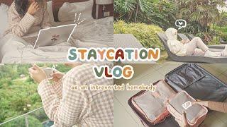 STAYCATION VLOG  healing time as an introverted homebody | Indonesia