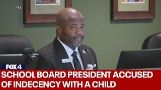 Prosper ISD president accused of indecency with a child