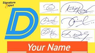 ️D Letter Signature Style | Signature Style Of My Name  | How To Create My Own Signature