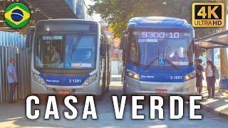 Sao Paulo, Brazil - Buses at Casa Verde Bus Station