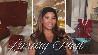 LUXURY HAUL & UNBOXING! DIAMONDS, GUCCI, CHANEL, PRADA & MORE! | POCKETSANDBOWS 