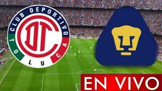 Donde ver Toluca vs. Pumas en vivo, por la Jornada 7, Liga MX 2021