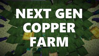 Minecraft Elegance: Next Generation Copper Farm (جاوا 1.17-1.21)