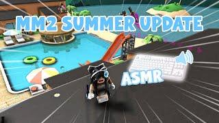 MM2 SUMMER UPDATE + KEYBOARD ASMR GAMEPLAY (Murder Mystery 2)