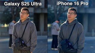 Galaxy S25 Ultra vs iPhone 16 Pro Camera Comparison!