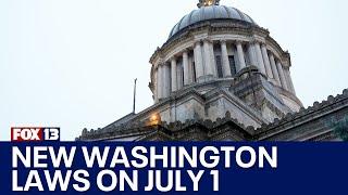 New Washington state laws go into effect July 1 | FOX 13 Seattle