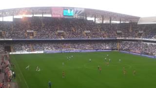 Estadio Riazor stamp on the ground