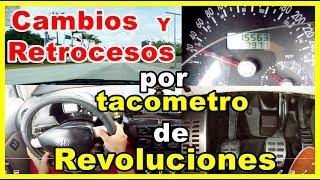 como cambiar de velocidad atraves del marcador de revoluciones