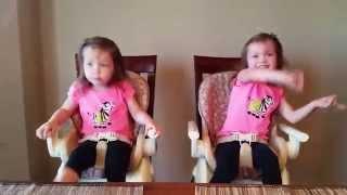 Twins Still Dancing to Daddy's Guitar Two Years Later