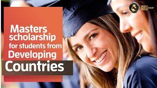 Masters scholarship for students from developing countries 2022