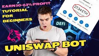 Arbitrage Mev Bot for Uniswap v3 | Earn Ethereum with crypto bot | 2024 Tutorial For Beginners