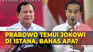Menhan Prabowo Subianto Temui Presiden Jokowi di Istana, Bahas Apa ?