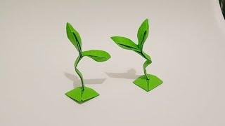 Origami Sprout | Little plant 