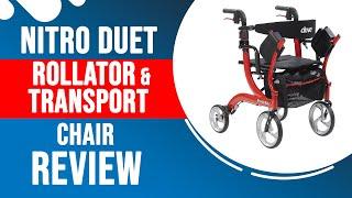 Nitro Duet Rollator & Transport Chair Review  | Med Mart