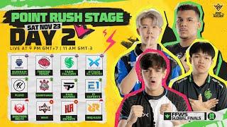 [EN] FFWS Global Finals 2024 | Point Rush Stage Day 2