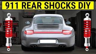 How To Replace Shocks & Shock Mounts on a Porsche 911 (997 996 DIY Tutorial)