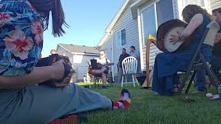 Celtic Folk Backyard Session in Utah County