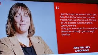 Did Labour's Jess Phillips get preferential NHS Treatment because of her political views?