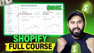 Shopify Dropshipping Full Course | Learn Shopify Beginner to Advance