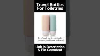 Gemice Travel Bottles for Toiletries - Leak Proof Travel Bottles