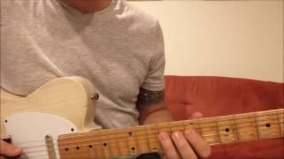 One minute lesson - blues lick in the key of B