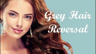  Grey Hair Reversal! ~ Powerful Rife Frequencies ~ Relaxing Water & Nature Sounds