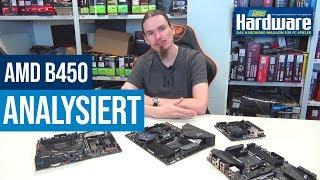 AMD B450 analysiert | AM4-Mainboards für Ryzen-2000-CPUs