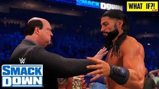 WHAT IF Paul Heyman betrays Roman Reigns?! | WWE 2K