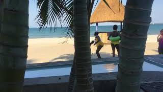 AT THE RAMADA RESORTS HOTEL MBEZI BEACH DAR-ES-SALAAM.                     CameraMan is Dula chumila