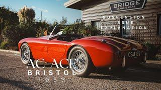 1957 AC Ace Bristol Suspension Issue Found | Bridge Classic Cars