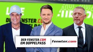 Sendung verpasst? Der FENSTER.COM EM Doppelpass vom 16. Juni mit Boris Becker