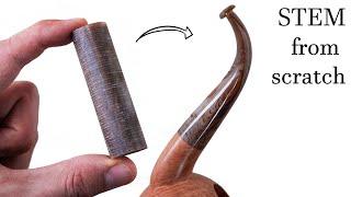 Making a STEM for a smoking pipe - from start to finish