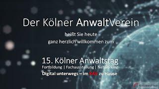 15. Kölner Anwaltstag (KAT) 2024: Digital unterwegs - im KAV zu Hause