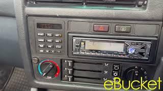 BMW E30 325is highway testing
