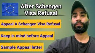 Schengen visa appeal | Sample appeal letter | important thing before appeal you visa @bbbharat