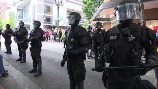 At least 13 people arrested at Portland protest