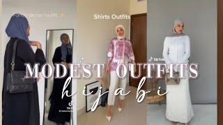 Hijab outfits from tiktok modest outfits | hijab tutorial | pinkhoney