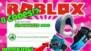 *8 Codes?!* ALL NEW PROMO CODES in ROBLOX?! *WORKING* (November 2020)