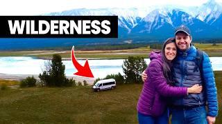 Wild camping in the Canadian Wilderness! VAN LIFE ADVENTURE