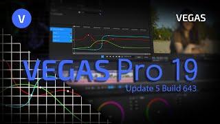 VEGAS Pro 19 - Update 5 Build 643 Bezier Curve (Graph Editor!)